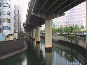 三崎橋付近
